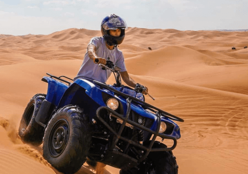 desert safari in quad bike